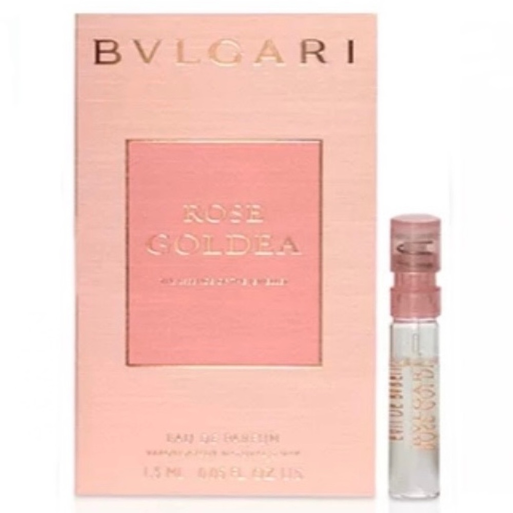 ❤️ 4 for $25 Bvlgari Rose Goldea Mini Travel Vial NEW